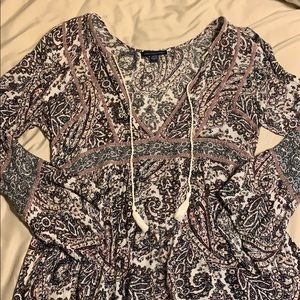 AMERICAN EAGLE LONG SLEEVE BLOUSE